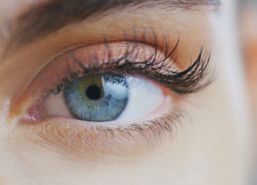 Close-up on an eye