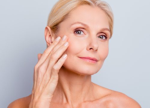 Woman with great skin after ICON treatments